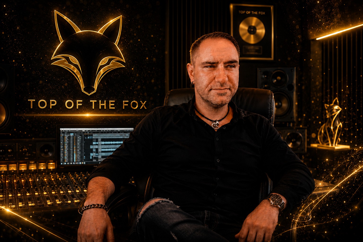 Top Of The Fox im Musikstudio
